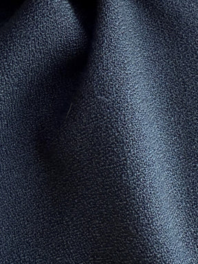 Schwarzer Stretch-Crêpe aus Viskosemischung – Rainmaker