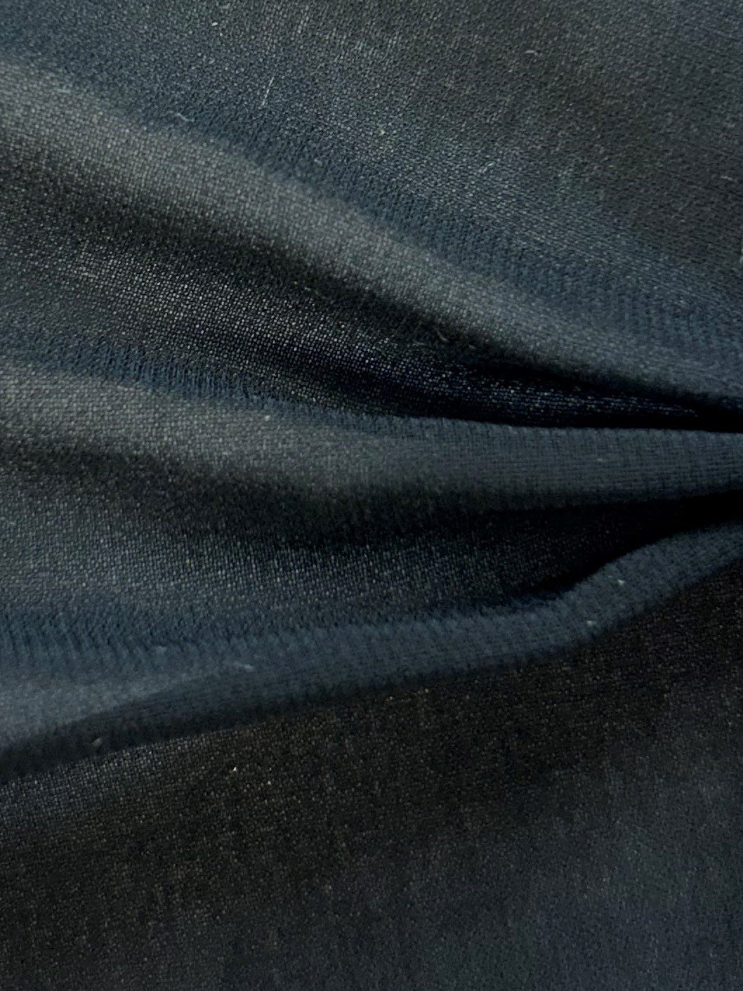 Schwarzer Polyester-Chiffon-Stoff – Serendipity