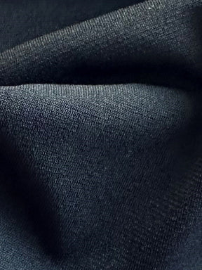 Schwarzer Polyester-Stretch-Jersey – Rumänien