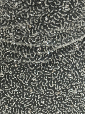 Elfenbeinfarbene Perlenspitze - Bopha