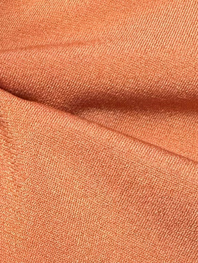 Gebranntes Orange Polyester-Stretch-Jersey - Ritual