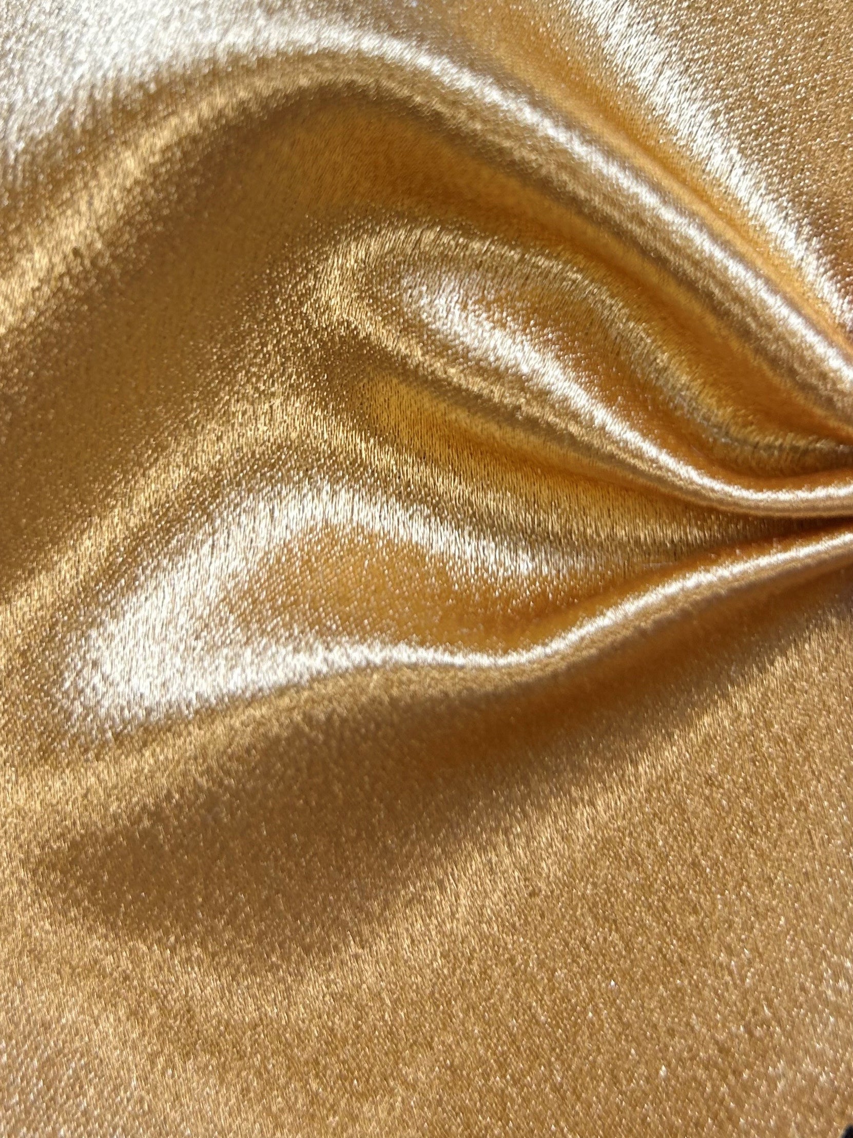 Butterscotch-Krepp-Satin auf der Rückseite - Desire