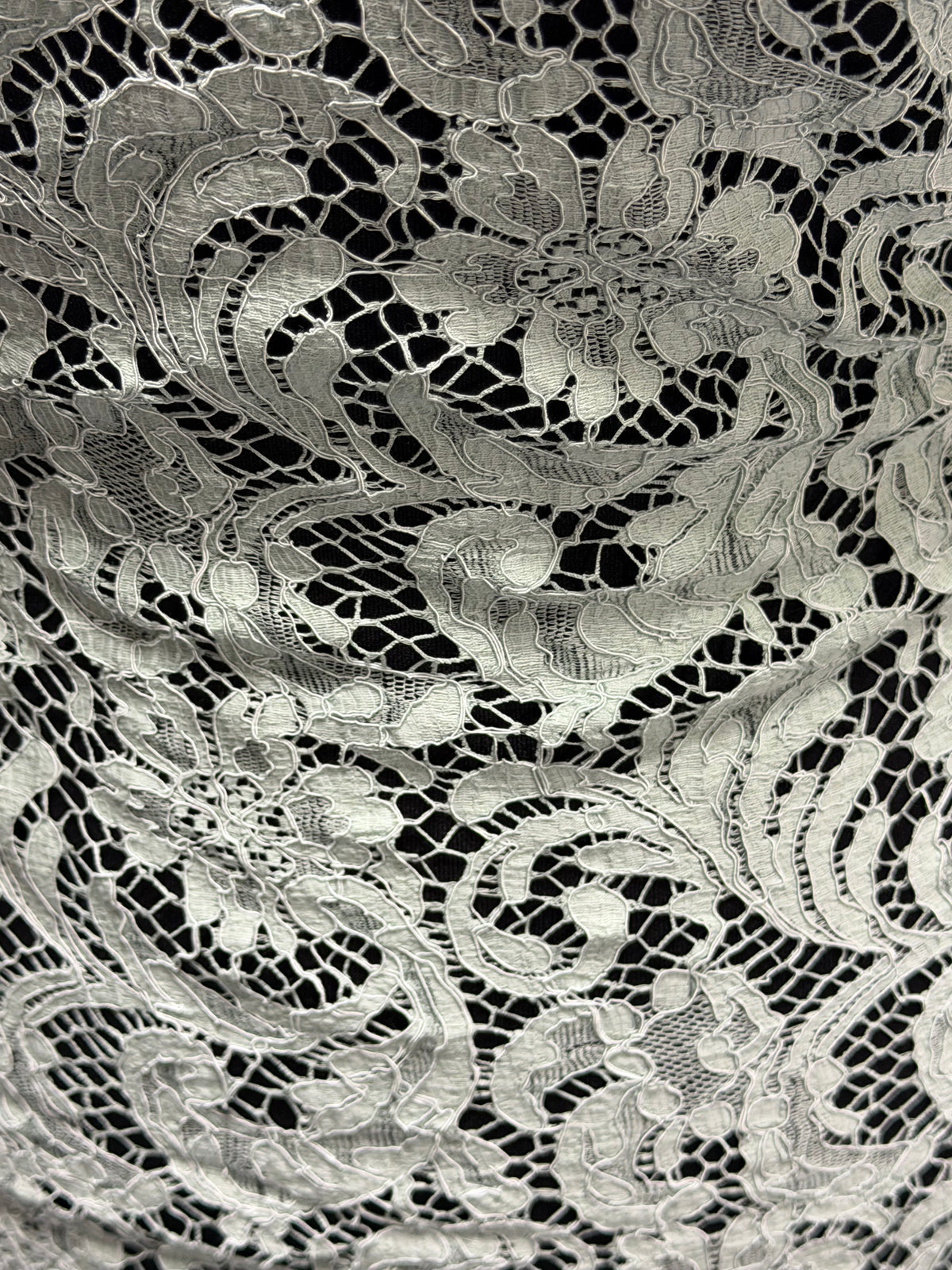 Celadon Green Chantilly Lace - P244