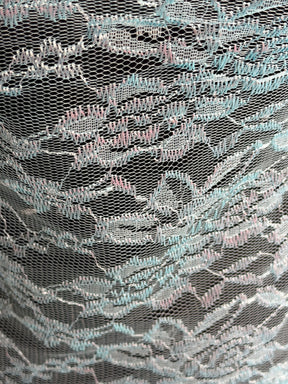 Aqua Raschel-Spitze – P618