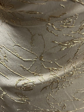 Champagner Jacquard Brokat - Calamity