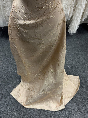 Champagner Jacquard Brokat - Calamity
