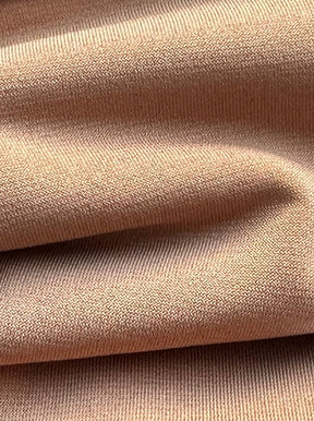 Kamelfarbenes Polyester-Stretch-Jersey – Rumänien