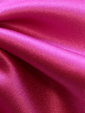 Kirschroter Polyester-Duchesse-Satin - Contessa