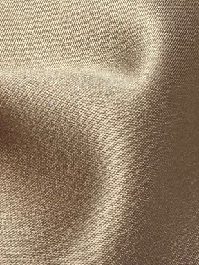 Kaffeefarbener Polyestersatin – Kanada