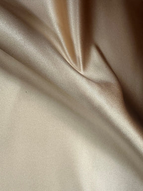 Goldfarbener Polyester-Satin – Scenery