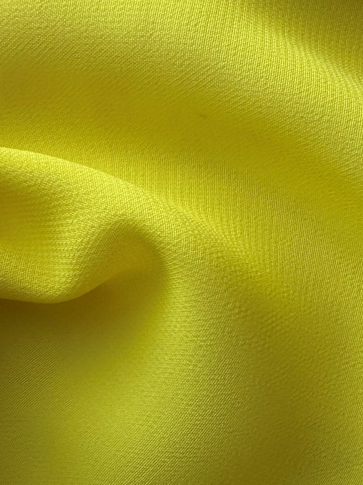 Narzissen-Polyester-Georgette - Immobile