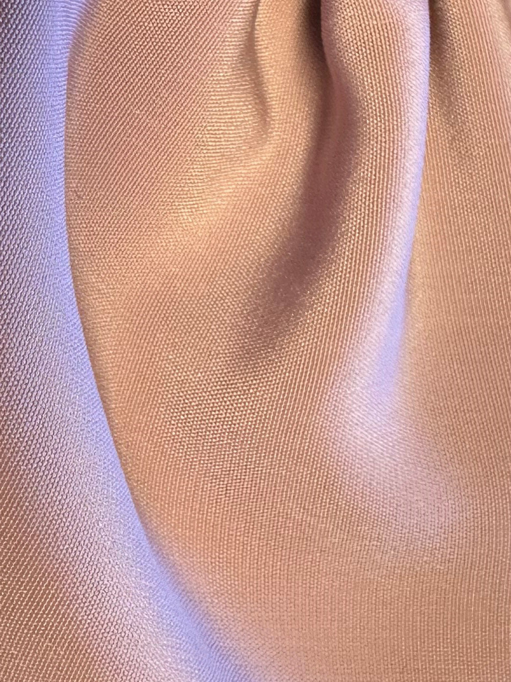 Leichter Polyester-Satin in Altrosa – Jamaika