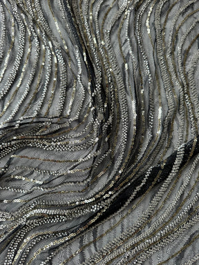 Schwarz und goldverziert - EB1064