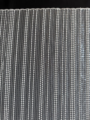 Elfenbeinfarbene Paillettenstickerei-Spitze - EB3037