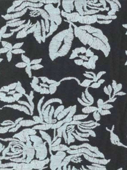 Babyblaue bestickte Spitze – EB5018