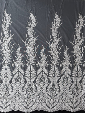 Elfenbeinfarbene Stickspitze - EB5043