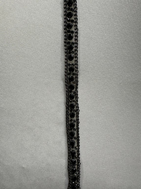 Schwarze Perlenborte - EH1015