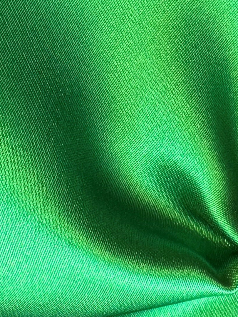 Emerald Polyester Satin - Family