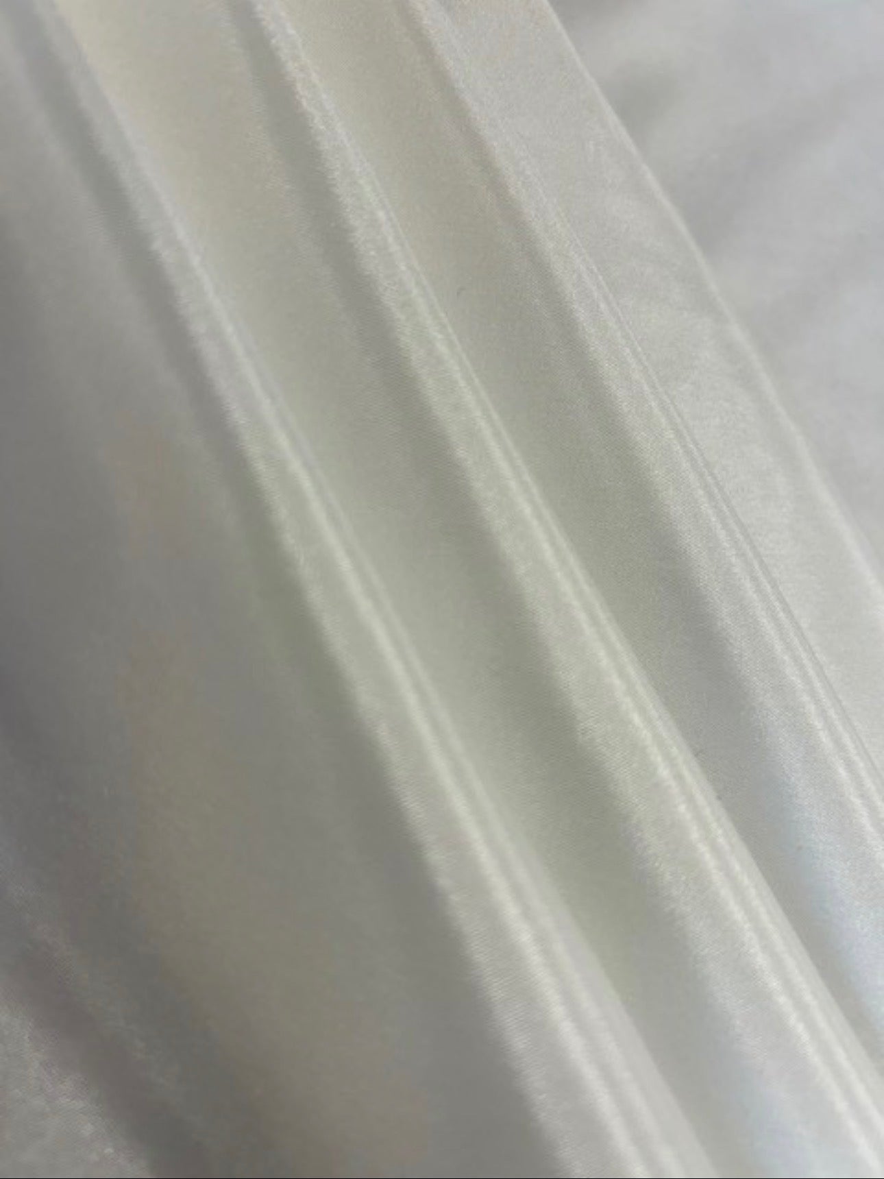 Deluxe-Elfenbein-Polyester-Satin-Stoff - Finesse 