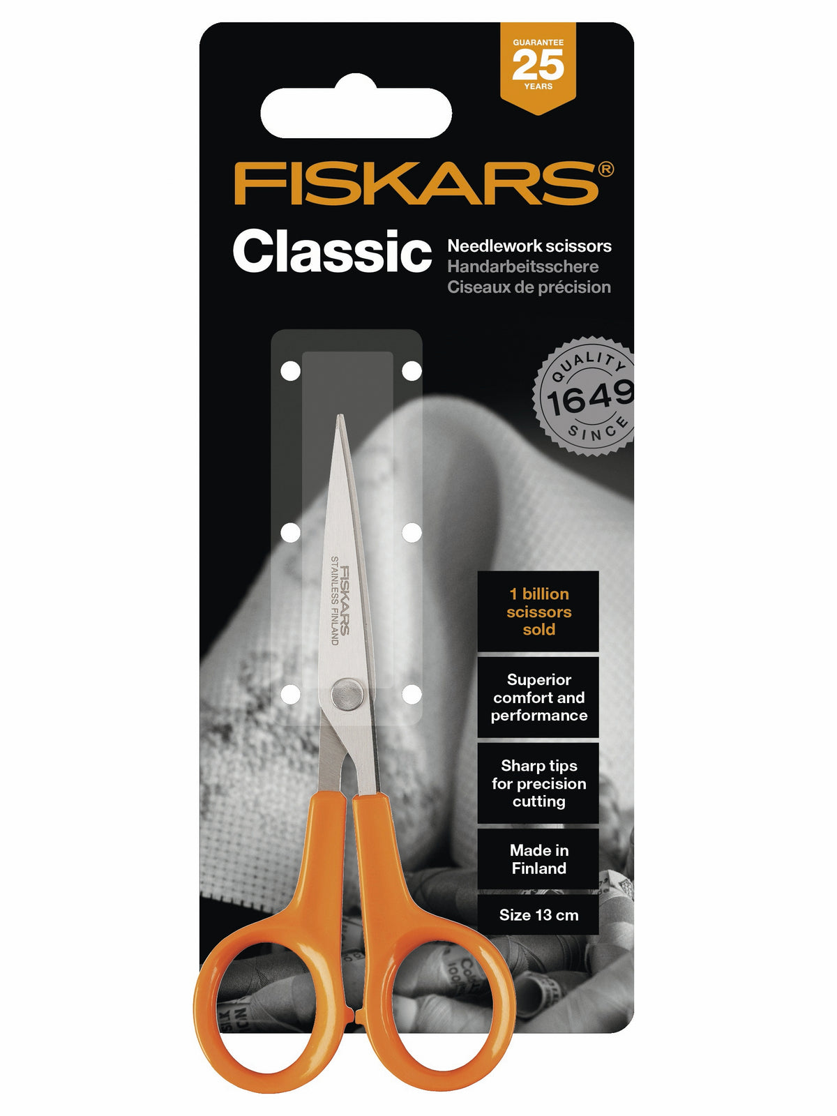 13 cm Fiskars Handarbeitsschere - S4