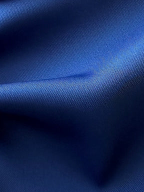 Französischer Marineblauer Polyester-Stretch-Satin - Uganda