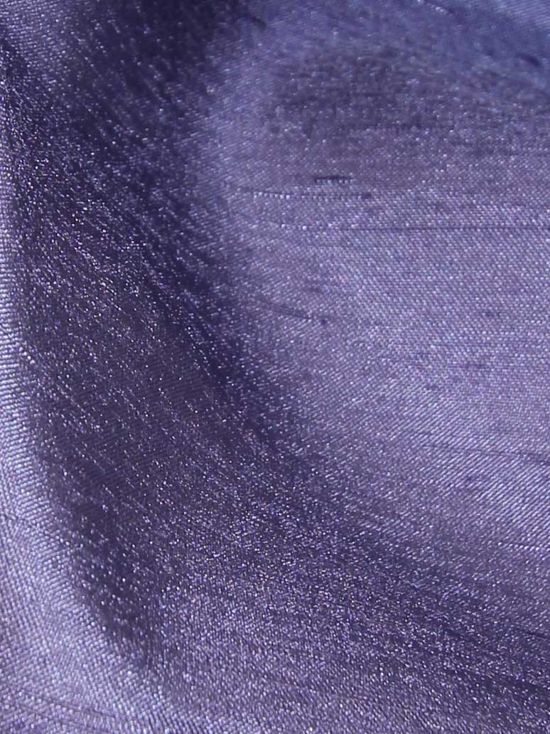 Dupion aus Polyester mit Satinrücken, Traubenfarbe – Klarheit