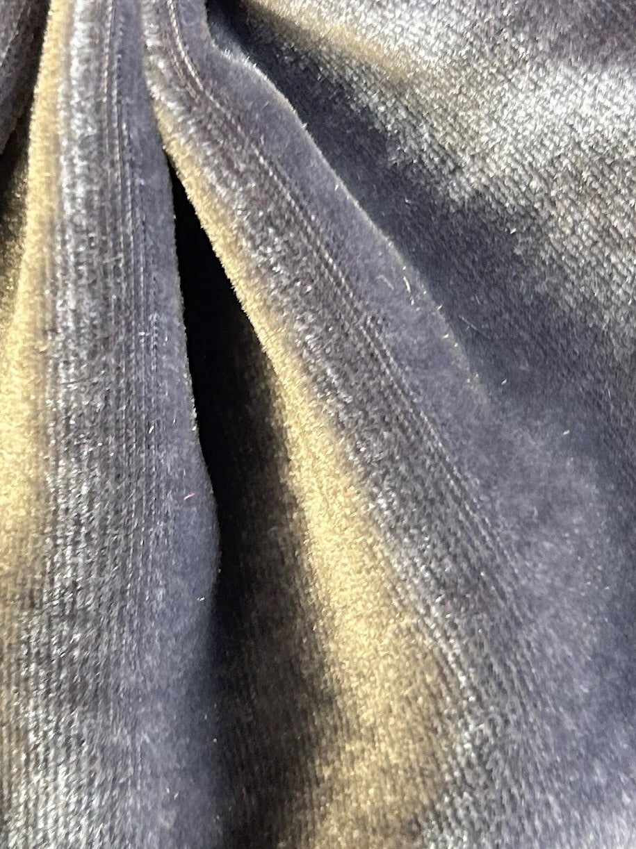 Grey Silk Velvet - Indulgence