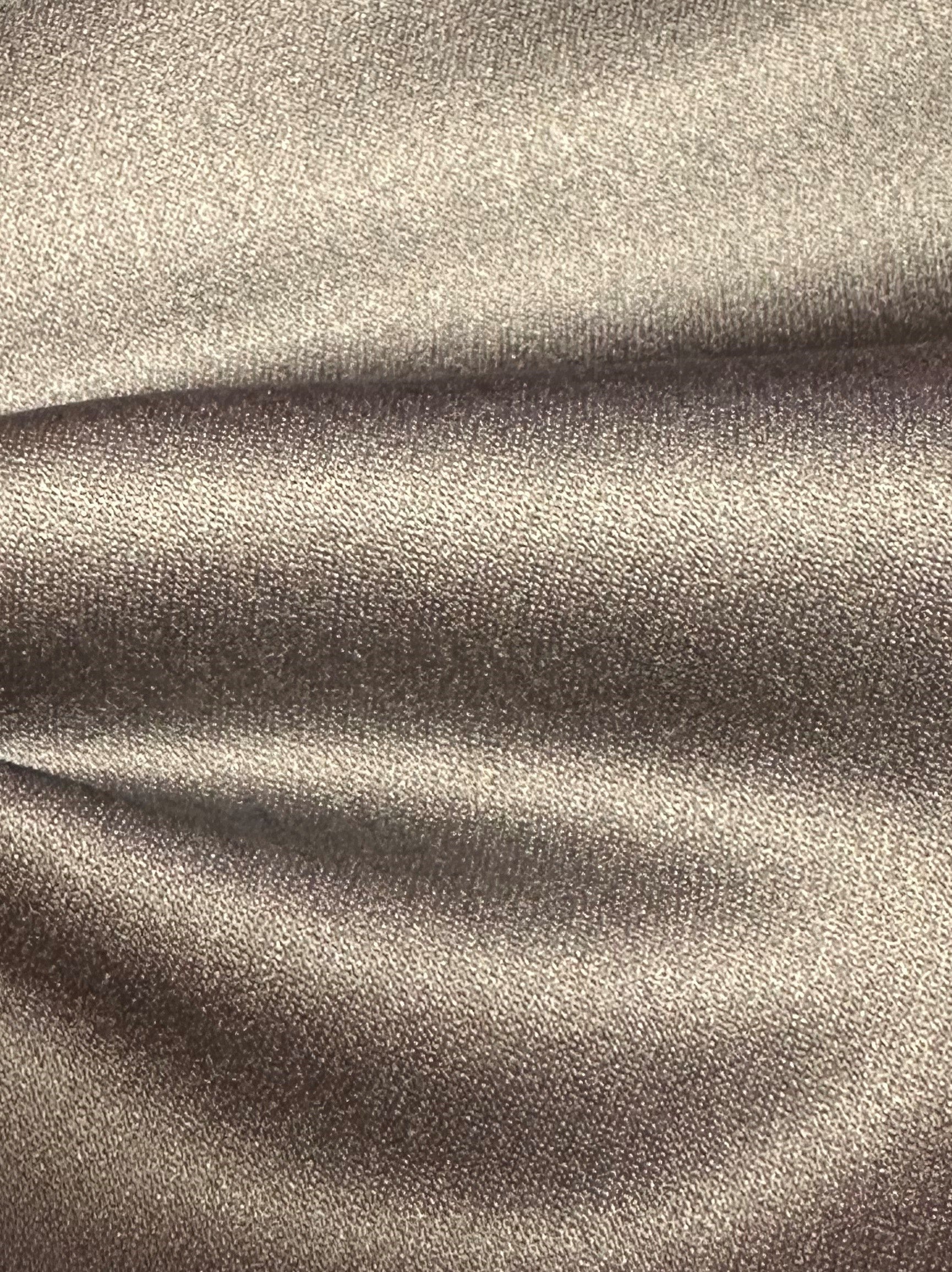 Gunmetal Grau Polyester Satin - Kanada