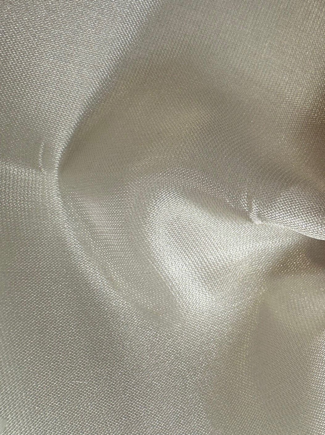 Glänzender Poly/Nylon-Chiffon (150 cm/59 Zoll) – Demut