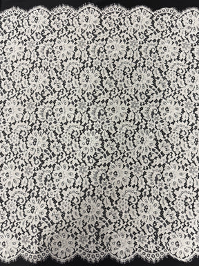 Elfenbeinfarbene Chantilly-Spitze - LA4001