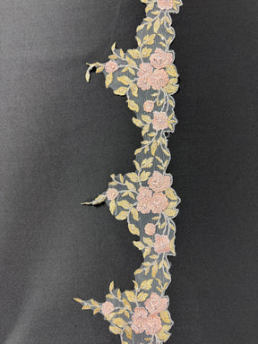 Pfingstrosenrosa Spitzenbesatz – Jessica