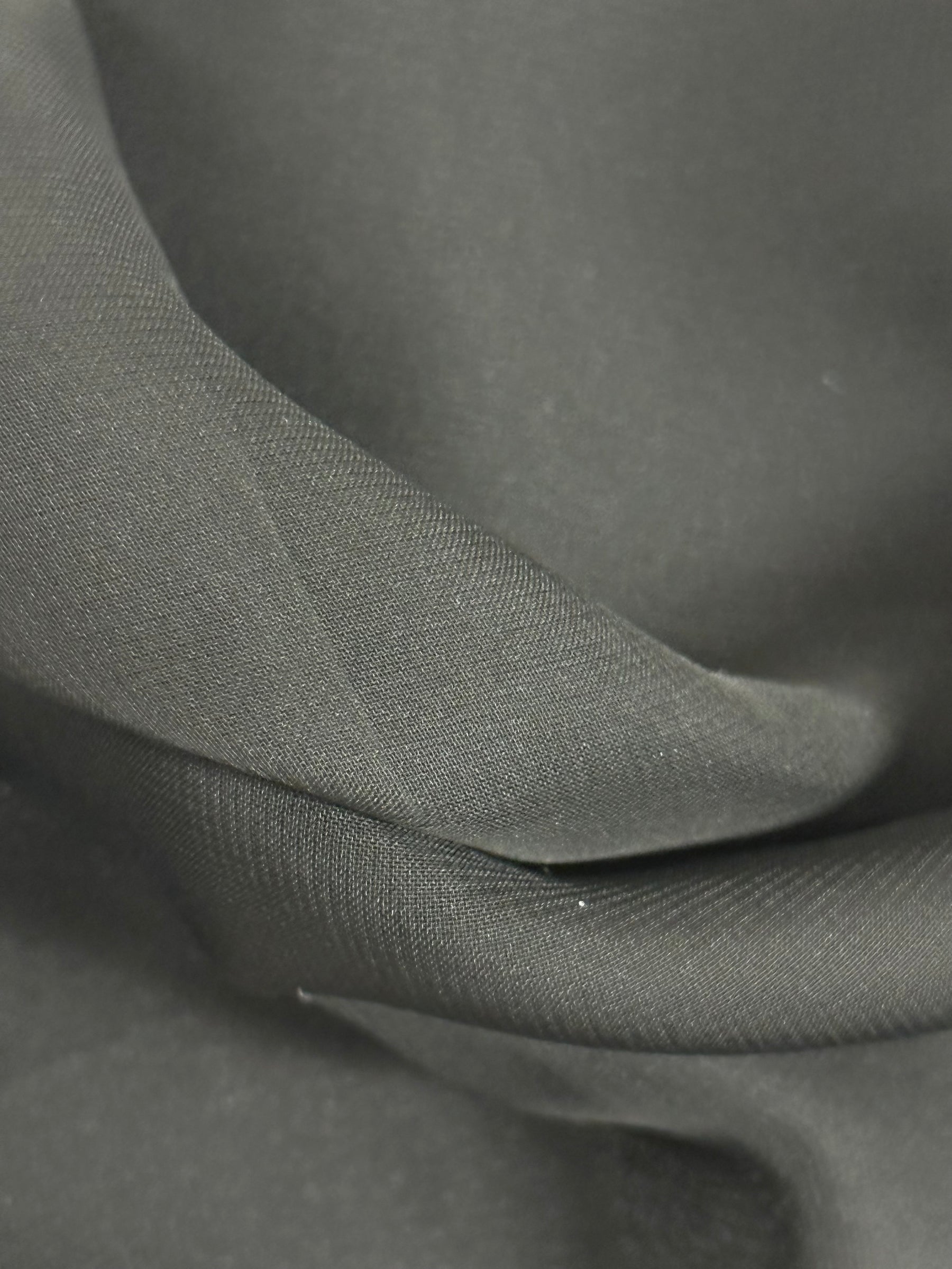 Schwarzer Polyester-Chiffon - Tanz