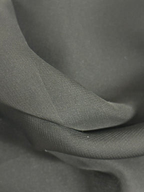Schwarzer Polyester-Chiffon - Tanz