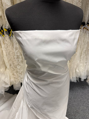 White Polyester Taffeta - Ramsay