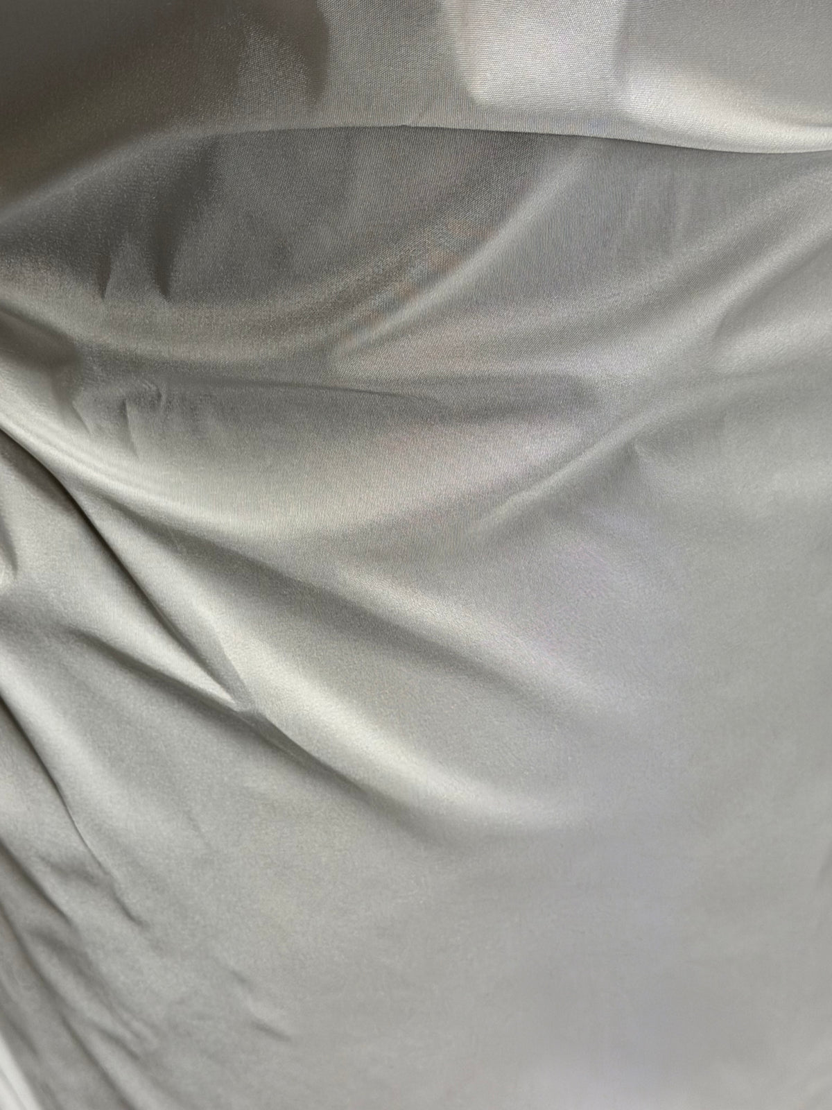 White Polyester Taffeta - Ramsay