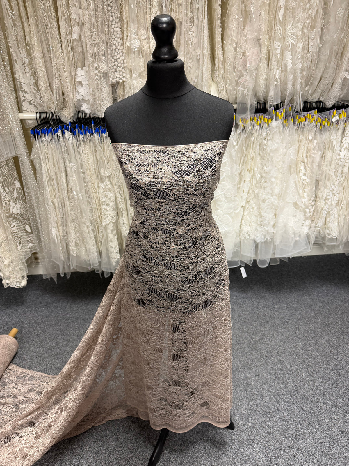 Beige Corded Lace - Landon