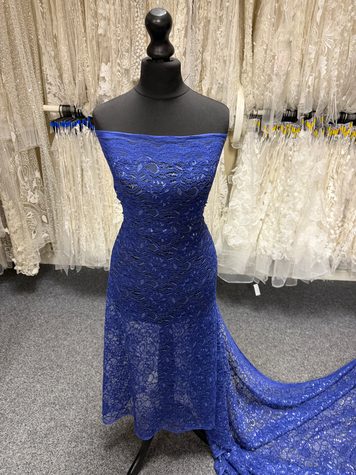Blue Corded Lace - Mendap