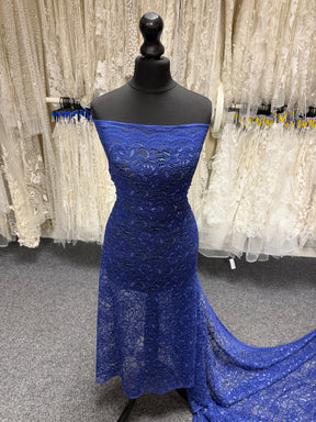 Blue Corded Lace - Mendap