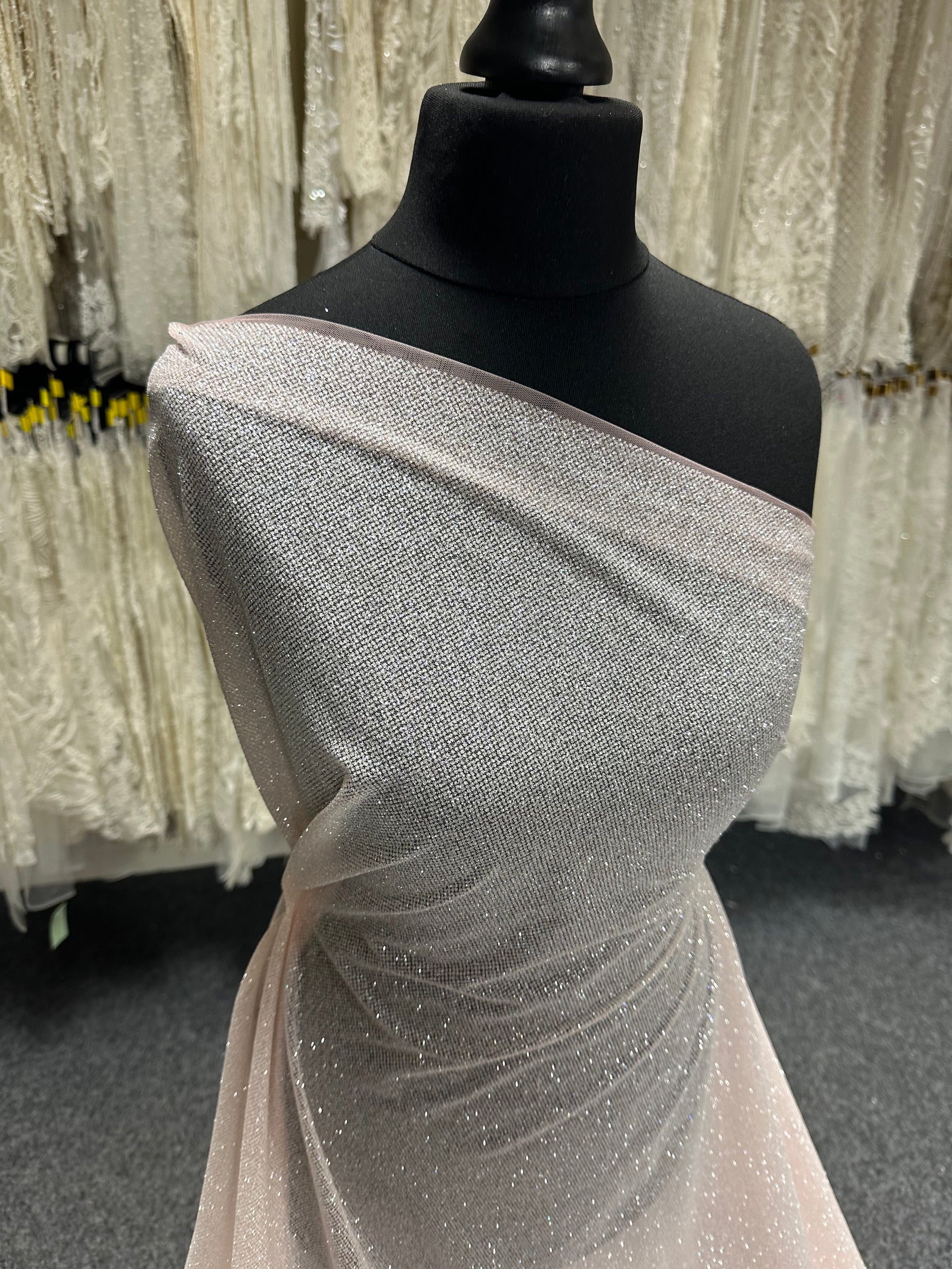 Nude Glitzertüll - Salvage