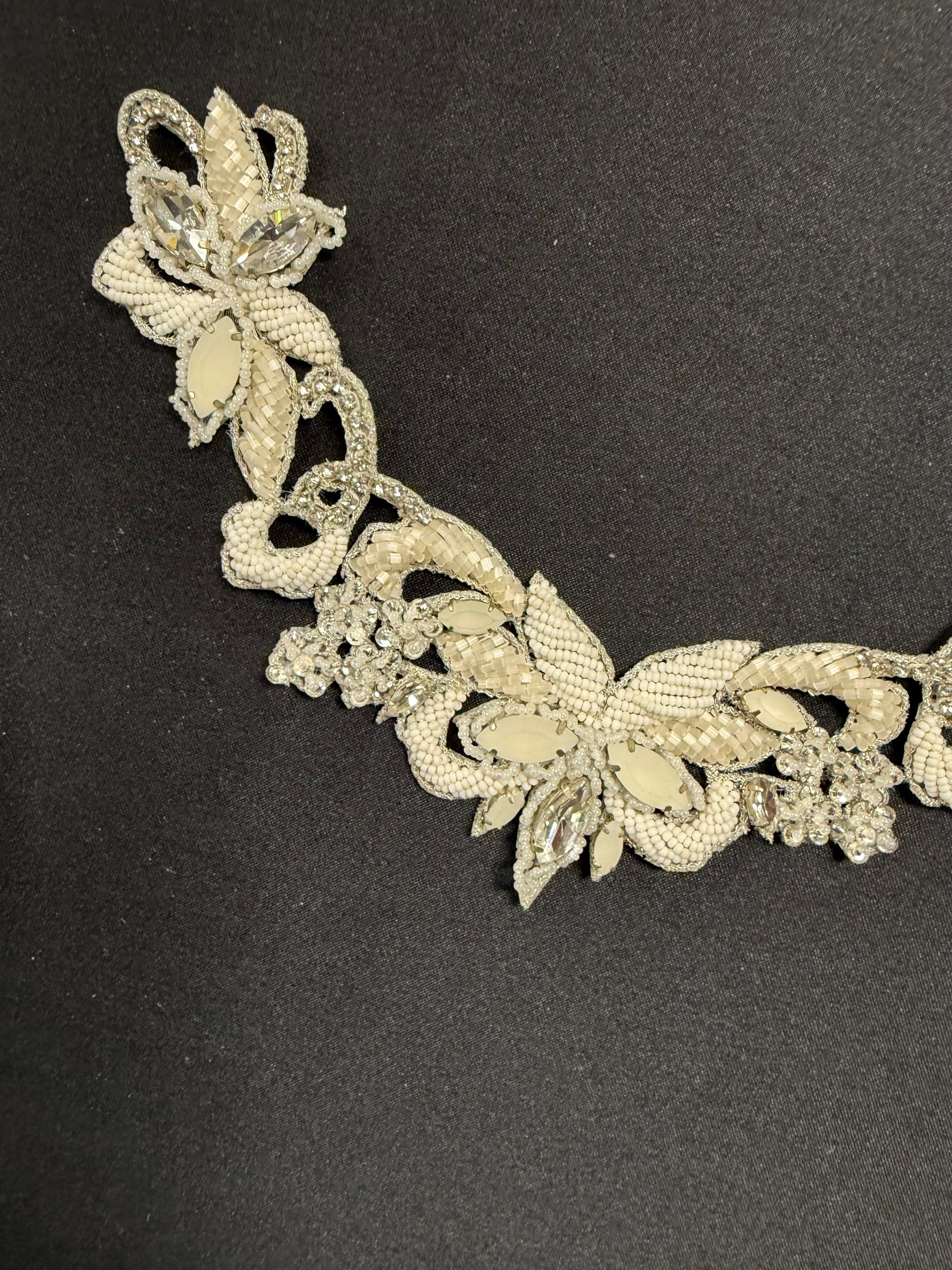 Crystal Beaded Applique - MH1012