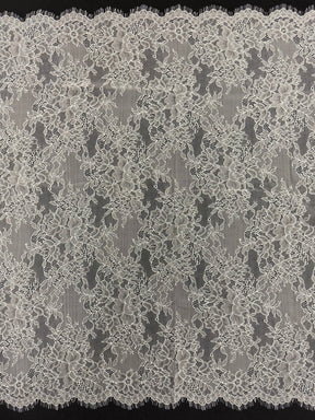 Elfenbein Leavers-Spitze - P731