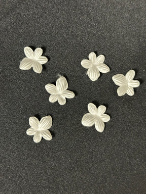 S Ivory Eco Satin Flowers - MM0036 (Beutel mit 144 Stück)