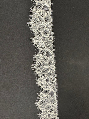 Elfenbeinfarbene Kordelborte - T829