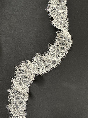 Elfenbeinfarbene Kordelborte - T829