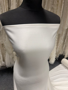 S Elfenbein Schwerer Weicher Satin - PB1014