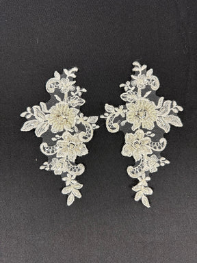 Ivory Appliques - T390