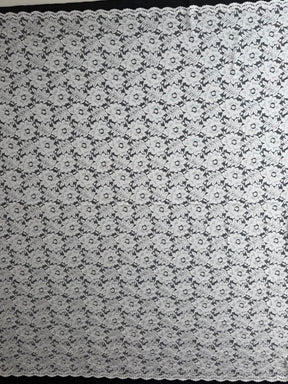Helles Elfenbein florale Spitze – P199
