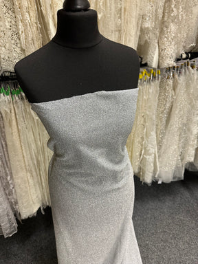 Silberner Glitzerstrick - Geist