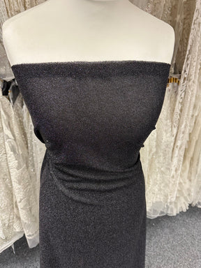 Schwarzer Glitzerstrick - Glitz (CF)