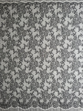 Schwarze Chantilly-Spitze - P725